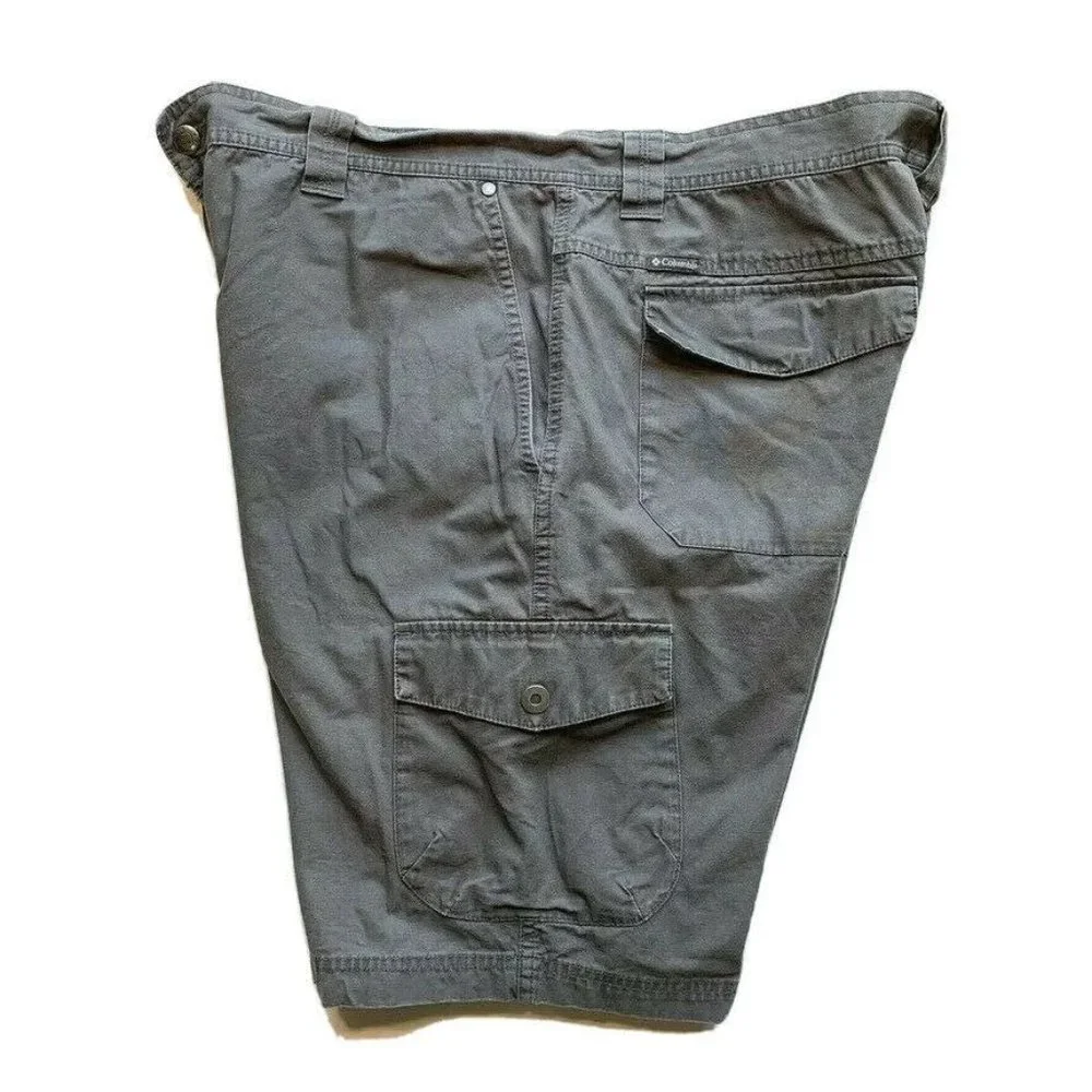 Columbia Omni Shade Cargo Shorts Mens 38 Sun Protection Hike Fish Hunt‎ Outdoor